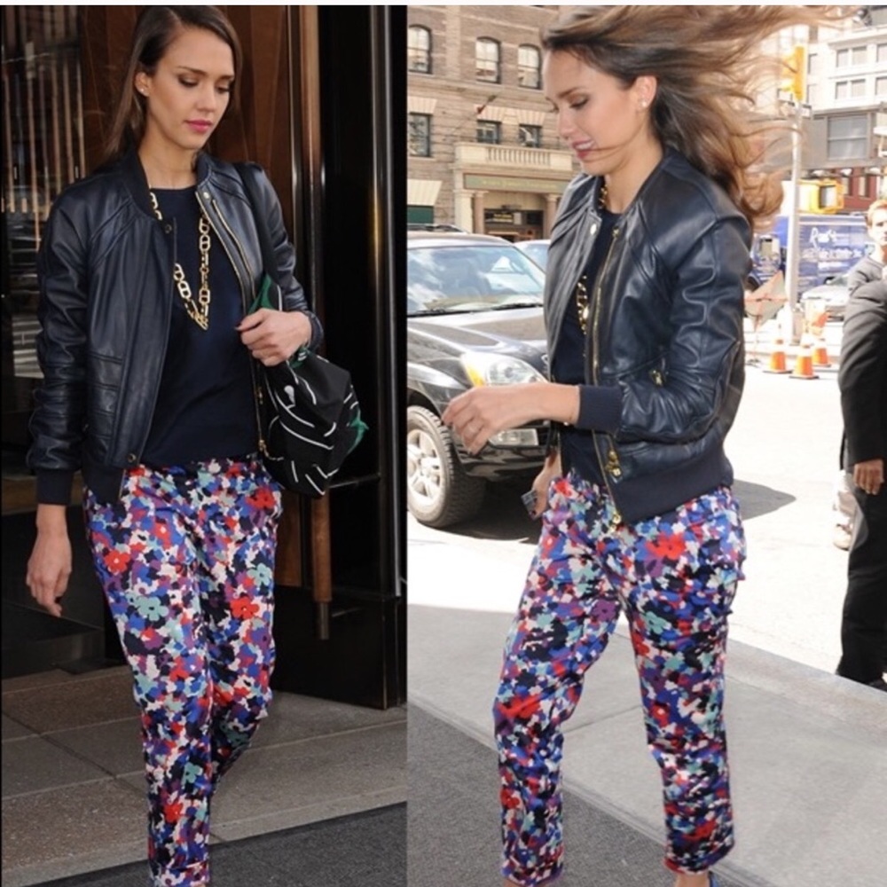 Tory Burch Purple Tribley pants